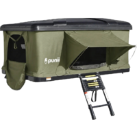 Punii Toa S - Tenda da tetto rigida per 2 persone, verde