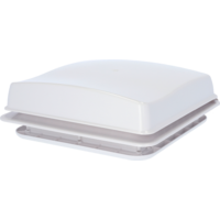 Lanterneau avec ventilateur 28 x 28 cm 12 V Turbo Vent blanc Berger