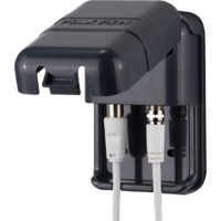 Maxview Au&szlig;ensteckdose Twin F und Koax Anschluss