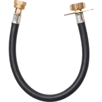 Favex Flexibler Hochdruck Gasschlauch 45 cm