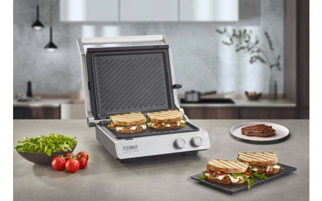 Produktbild Caso SteakChef Kontaktgrill 2000 W 1