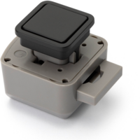 Confurn R-EVOLUTION Syst&egrave;me de fermeture Push Lock CV noir