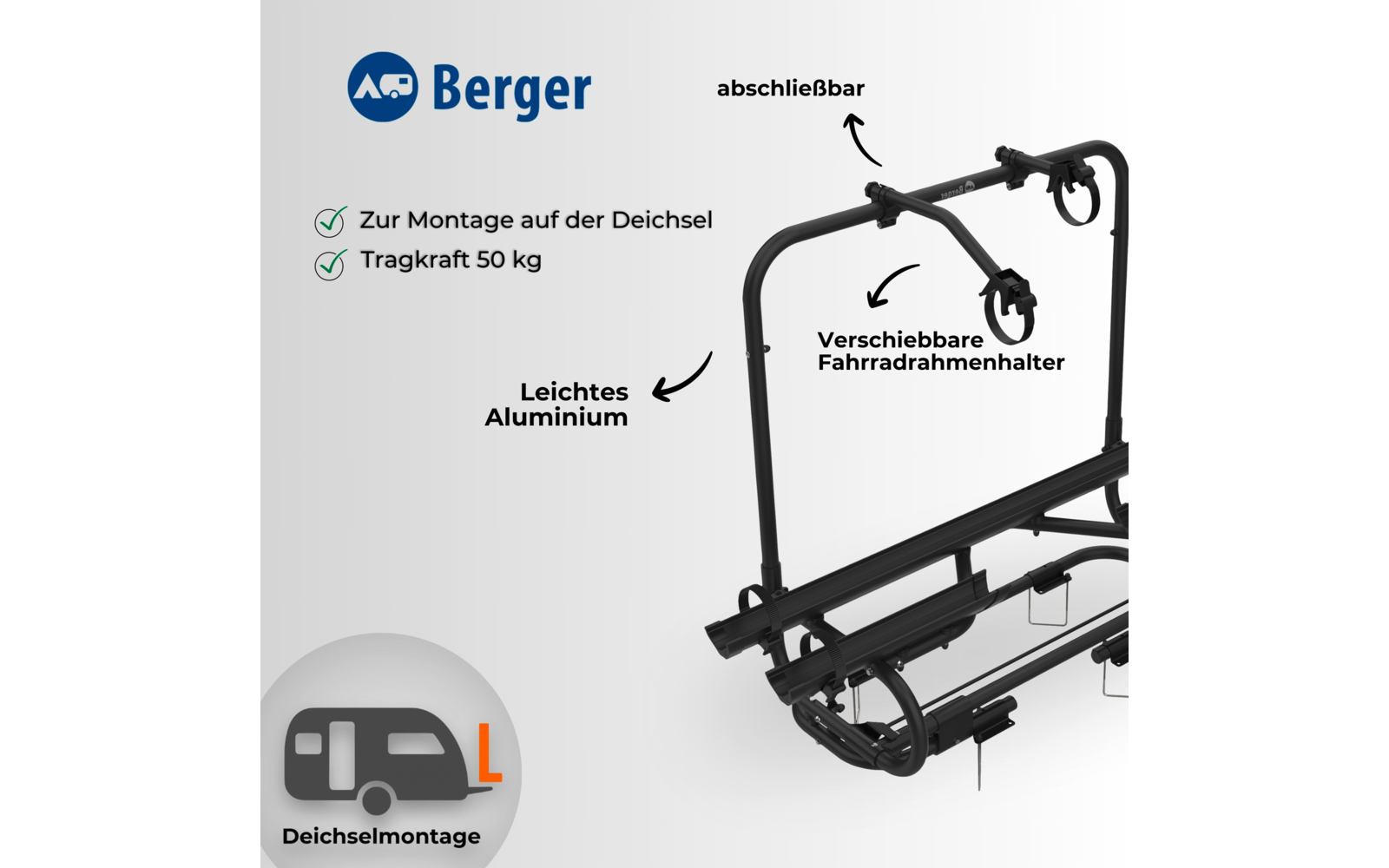 Product image Berger drawbar bracket 1