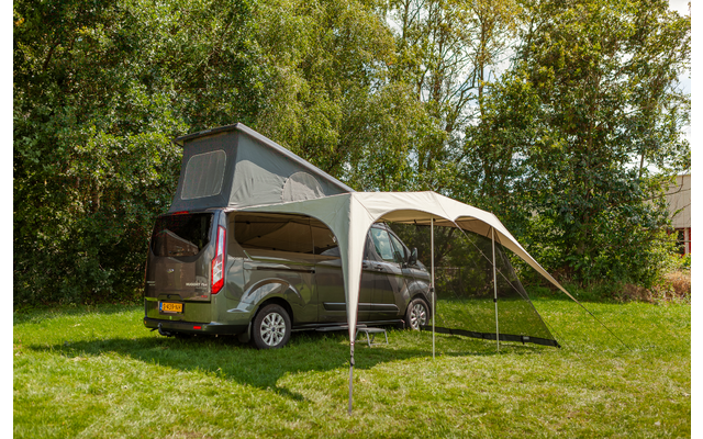 Campooz Caravanning Traveling 340 - incl. poles beige