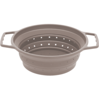 Berger Küchensieb faltbar Größe M (⌀ 22 cm) grau