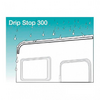 Regen valt op een voertuigdak met een Drip Stop 300 rand