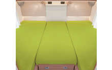 Set de draps-housses 3 pièces pour lits arrière