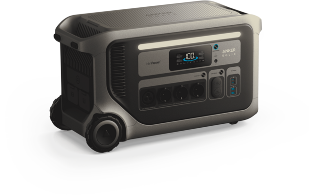 Produktbild Anker Solix F3000 Powerstation 3072 Wh 3600 W mit 2400 W Solareingang 1