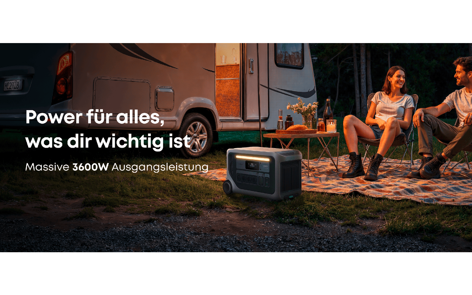 Produktbild Anker Solix F3000 Powerstation 3072 Wh 3600 W mit 2400 W Solareingang 1