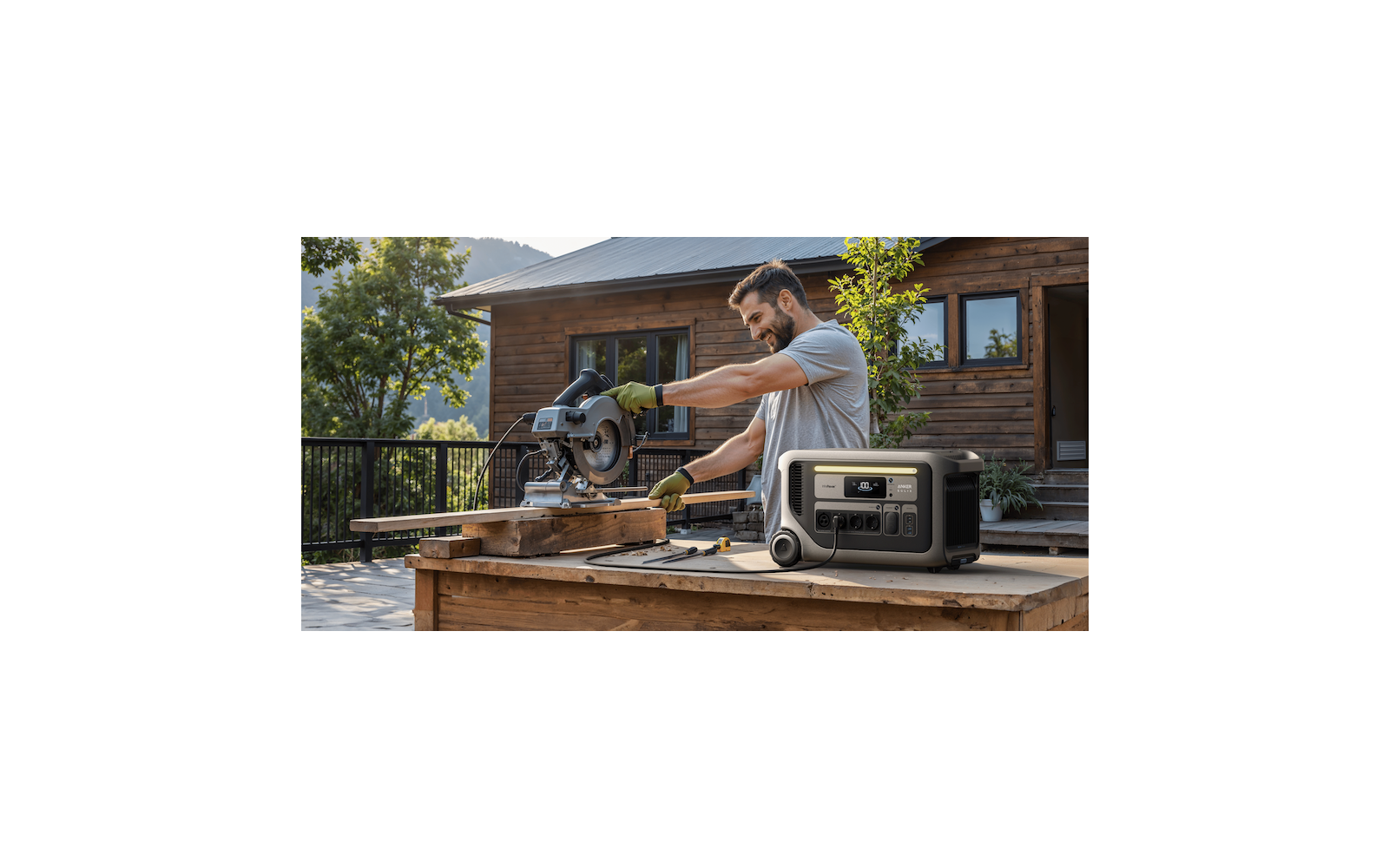 Produktbild Anker Solix F3000 Powerstation 3072 Wh 3600 W mit 2400 W Solareingang 1