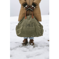 Rebel Outdoor Wasserabweisende Reisetasche gr&uuml;n 40 Liter