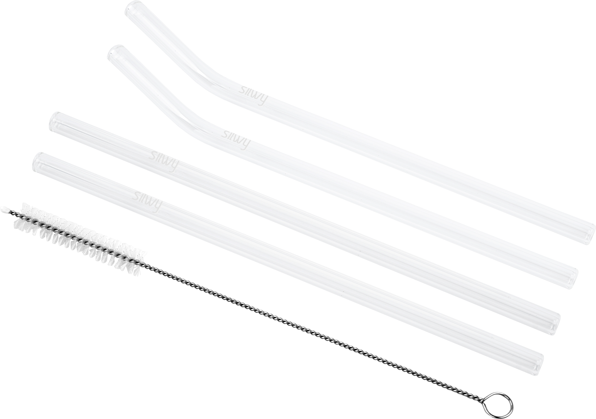 Ersatz-Trinkhalm-Set Für Reduce-Tumbler – 6 Strohhalme + Reinigungsbürste, BPA-frei, Spülmaschinenfest, 400 Ml