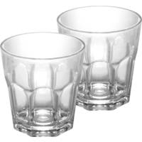 Bicchieri in acrilico Berger Elona da 210 ml (set da 2)