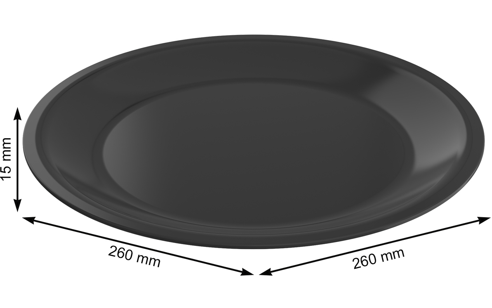 Product image Rotho Caruba plate flat 26 cm 1