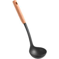 Cazo Metaltex Arizona Line con mango de madera de haya 34 cm