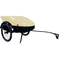 Remolque para bicicletas Trailmova T1 RAL 1015 Marfil claro