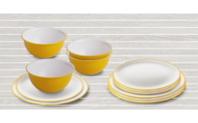 Omada servies met graankom 12 stuks