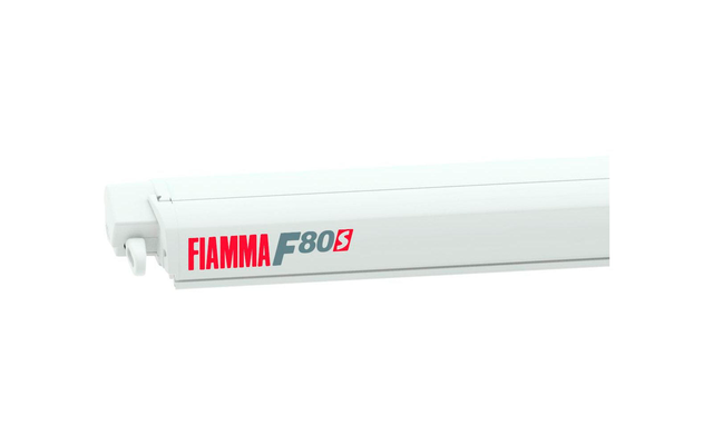 Store de toit Fiamma F80s Polar White 340 bleu