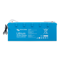 Pile au lithium 25 V 200 Ah 25,6 / 200-a LFP Smart Victron Energy