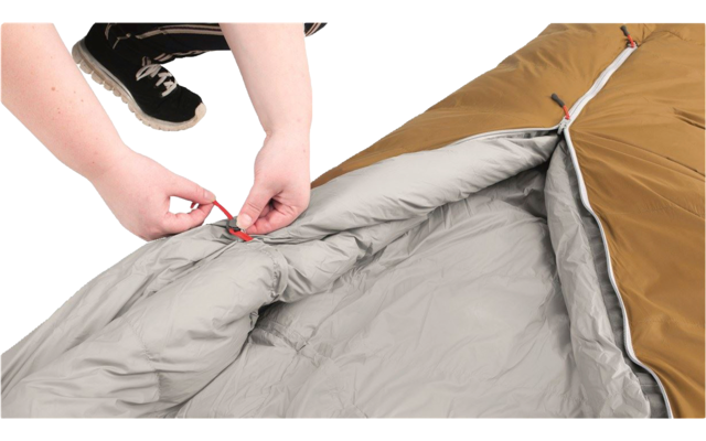 Robens Icefall Pro 900 sleeping bag green Vineyard 220 x 80 cm to -23 degrees