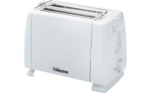 Tristar broodrooster met 6 standen inclusief broodjesrek wit 650 W
