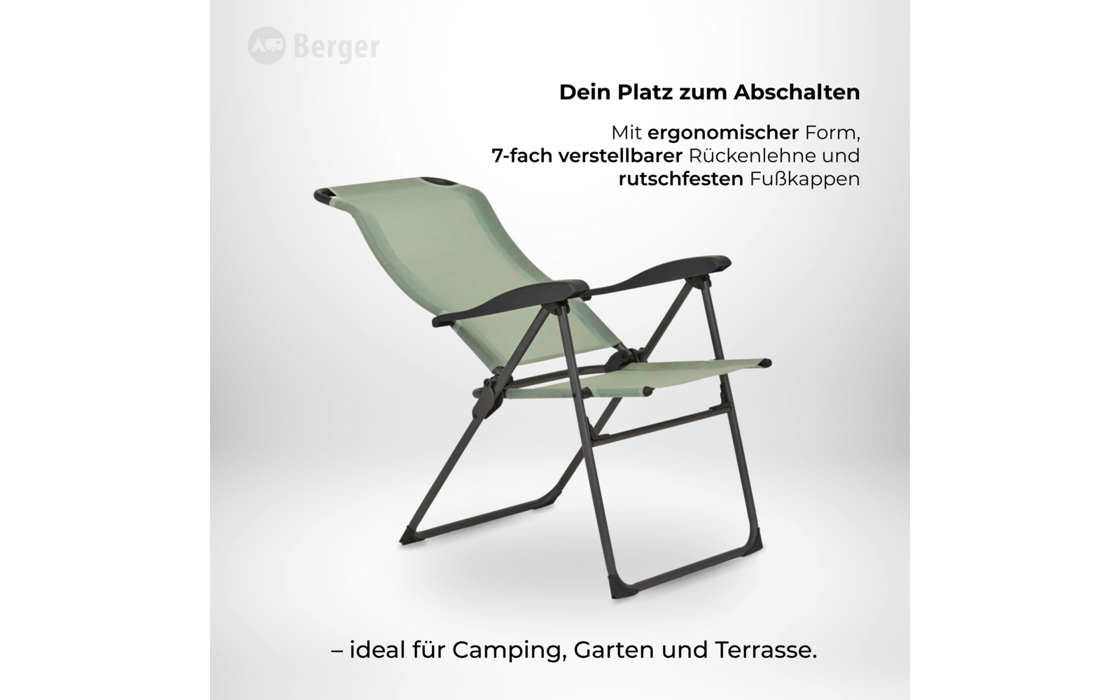 Image du produit Berger Iseo Comfort Fauteuil pliable 1