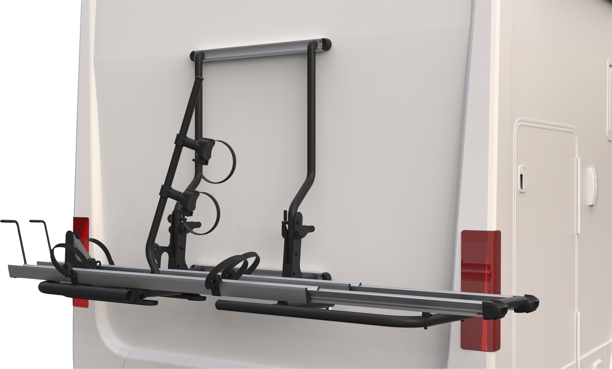 BR Systems Bike Glide Standard bike rack for motorhomes for 2 bikes ...