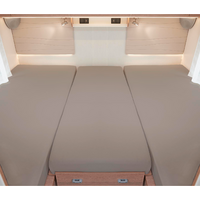 Set de draps-housses 3 pièces pour lits arrière kiesel