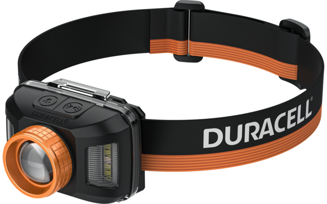 Produktbild Duracell DH400 Stirnlampe mit Fokus und Rotlicht 400 Lumen 1