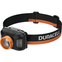 Duracell DH400 hoofdlamp met focus en rood licht 400 lumen