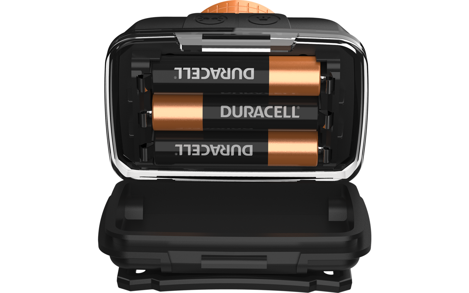 Produktbild Duracell DH400 Stirnlampe mit Fokus und Rotlicht 400 Lumen 1