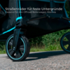 Berger Stra&szlig;enr&auml;der 4er Set f&uuml;r den Offroad Bollerwagen Waimea