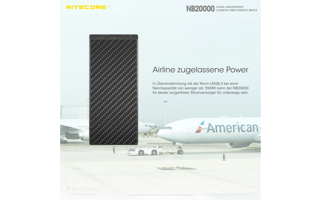 Nitecore Powerbank NB 20000 mAh