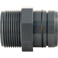 Lilie grijs-gele tankdoorvoerset 1 1/4 inch met buitenste ringgroef