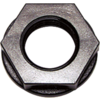 Sechskantmutter aus Metall mit rundem Innenloch