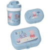 Petite image du produit Koziol Peppa Pig Waves To Go Lunchbox Set 3 teilig mit 2 Boxen / Trinkflasche 200 ml 1