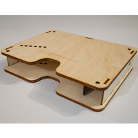 Schepperstop birch DIY plate box compact size small 250 x 50 x 200 mm