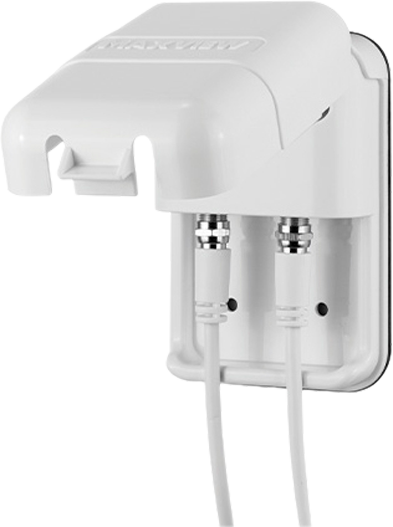 Merten 466099 Presa Antenna Satellitare 2 Vie - Doppia Presa BK/SAT Per Ricezione TV E Radio