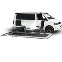 Brunner Balmat Zeltteppich atmungsaktiv wei&szlig;/grau 2,5 x 3 Meter