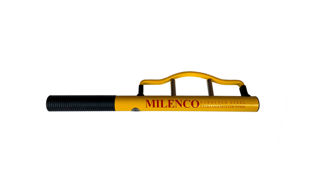 Cerradura de alta seguridad para el volante Milenco, color amarillo
