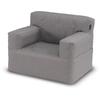 Kleines Produktbild Outwell Colville Lake aufblasbarer Campingsessel bis 115 kg grau 1