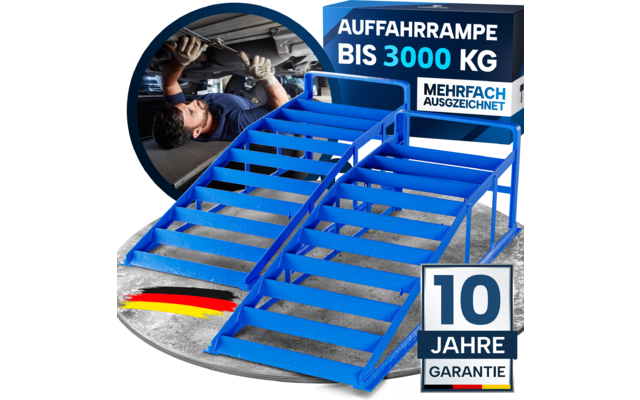 Produktbild Werkthor KFZ Auffahrrampen Set bis 3 Tonnen  1