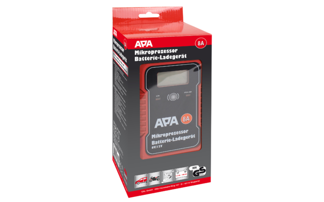 Chargeur de batterie à microprocesseur Apa 8 A