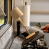 Kleines Produktbild Silwy Magnet-Leuchte Tischleuchte mit Metall-Nano-Gel-Platzset 1