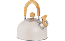 384341 - Bo-Camp Urban Outdoor Clerkenwell fluitketel, roestvrij staal, beige, 1,2 liter