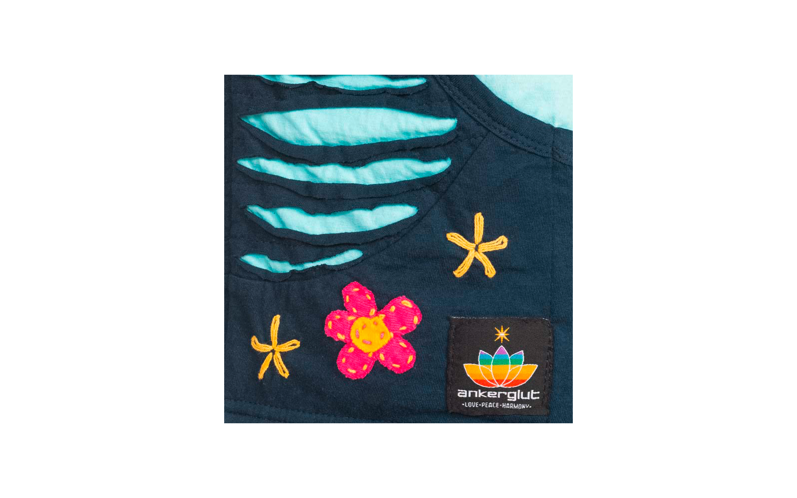 Produktbild Ankerglut Ankerglutsonne Damen Patchwork Jacke 1