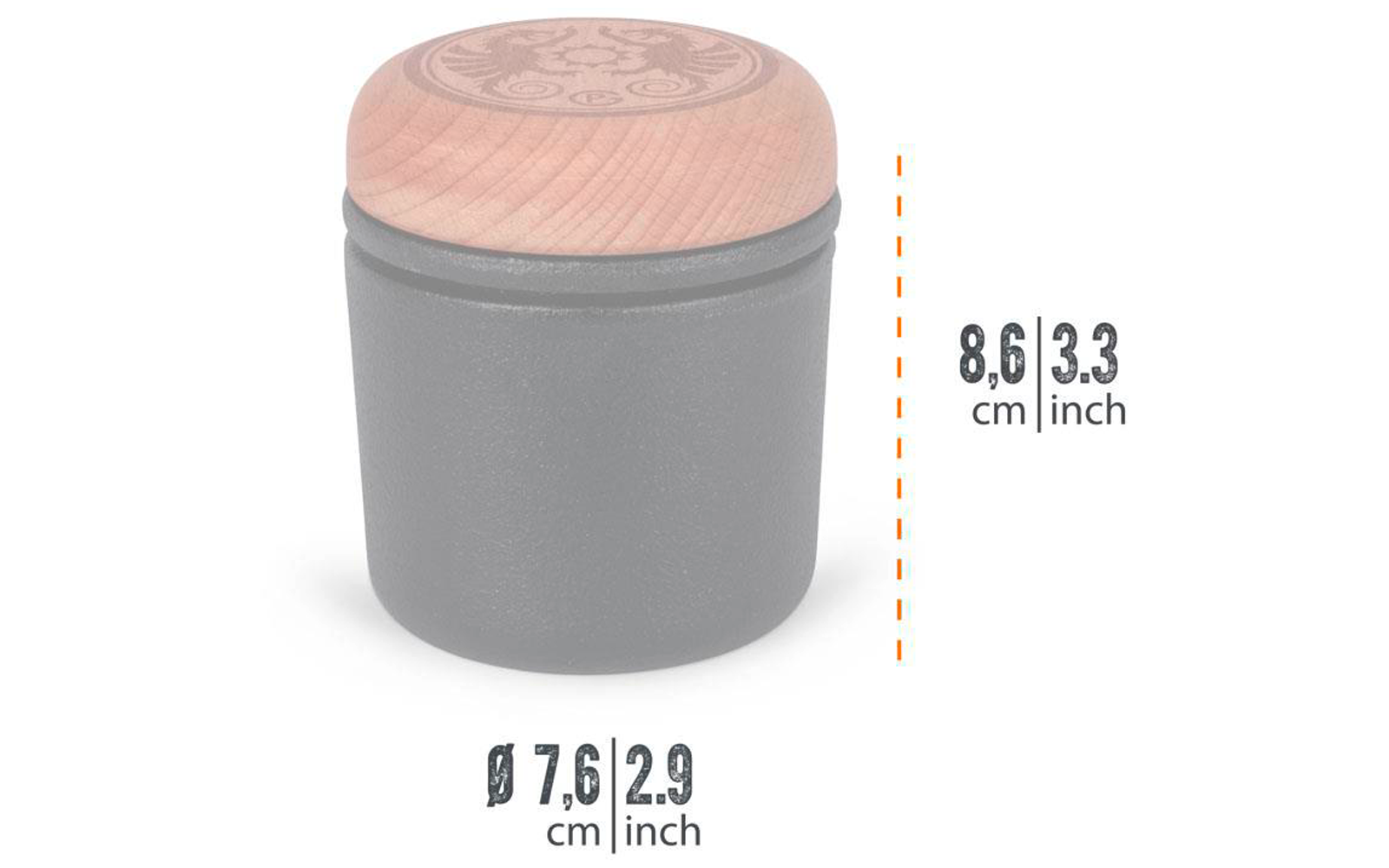 Produktbild Petromax Handm&ouml;rser aus Gusseisen 1