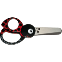 Fiskars ciseaux animaux pour enfants 13 cm coccinelle