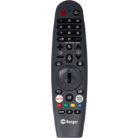 Berger Fernbedienung mit Bewegungssteuerung (Air Mouse) f&uuml;r webOS TV