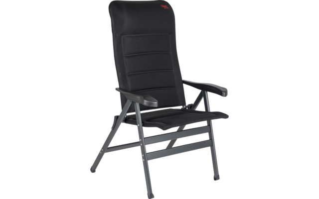 Crespo campingstoel AP 238 ADS Air Deluxe zwart